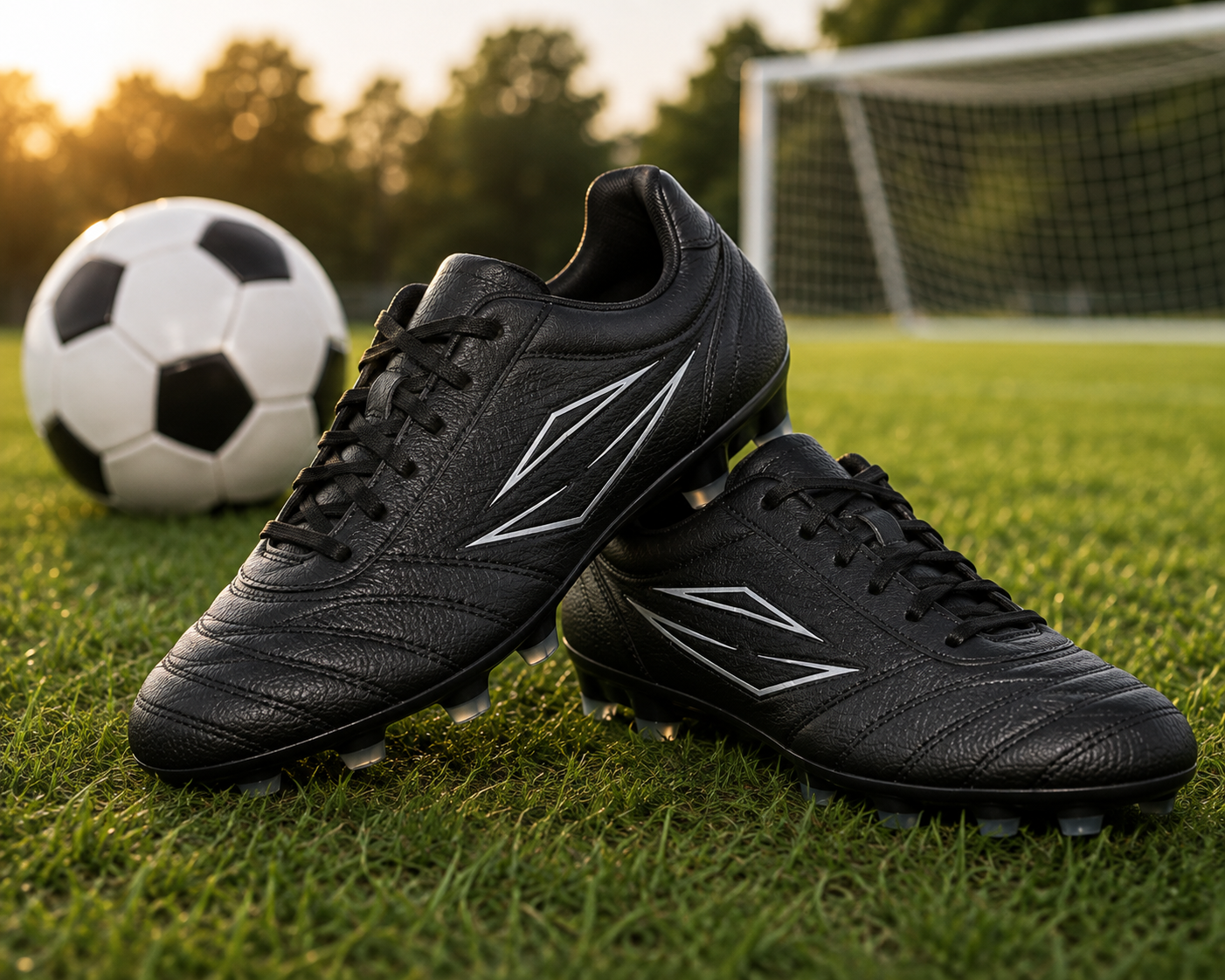 Men's Youth Athletic Outdoor Firm Ground Soccer Cleats